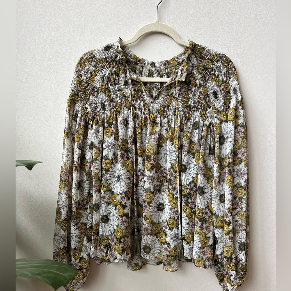 Floral Boho Blouse